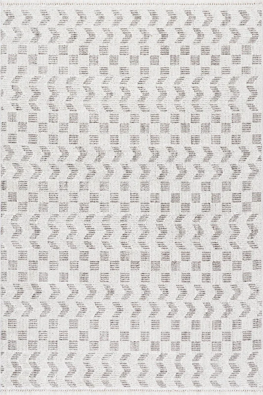 Aliyah Geometric Rug | Ivory