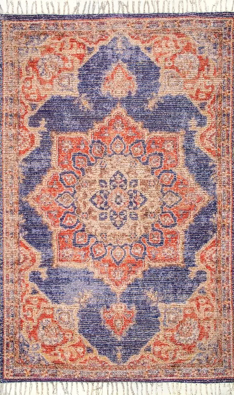 Cerissian Vintage Rug | Navy