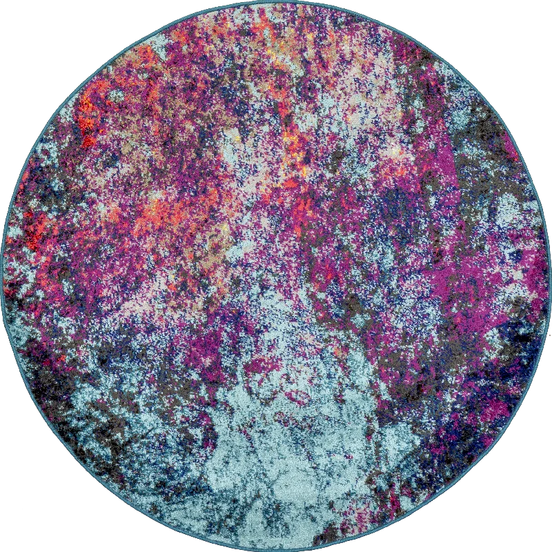 Cloud Nebula Abstract Rug | Multicolor