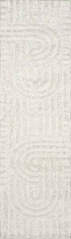 Downtown Textured Rug | Ivory