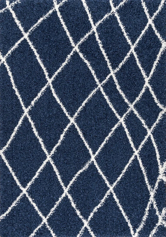 Easy Shag Rug | Blue