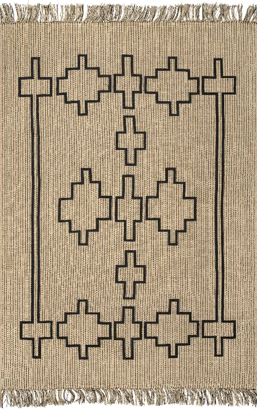 Elba Tuareg Rug | Natural