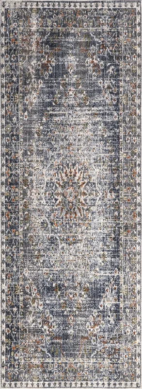 Elegant Blossom Rug | Grey