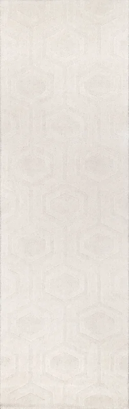 Honeycomb Rug | Ivory