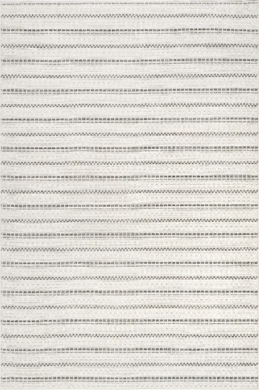 Monroe Geometric Stripes Indoor/Outdoor Rug | Cream