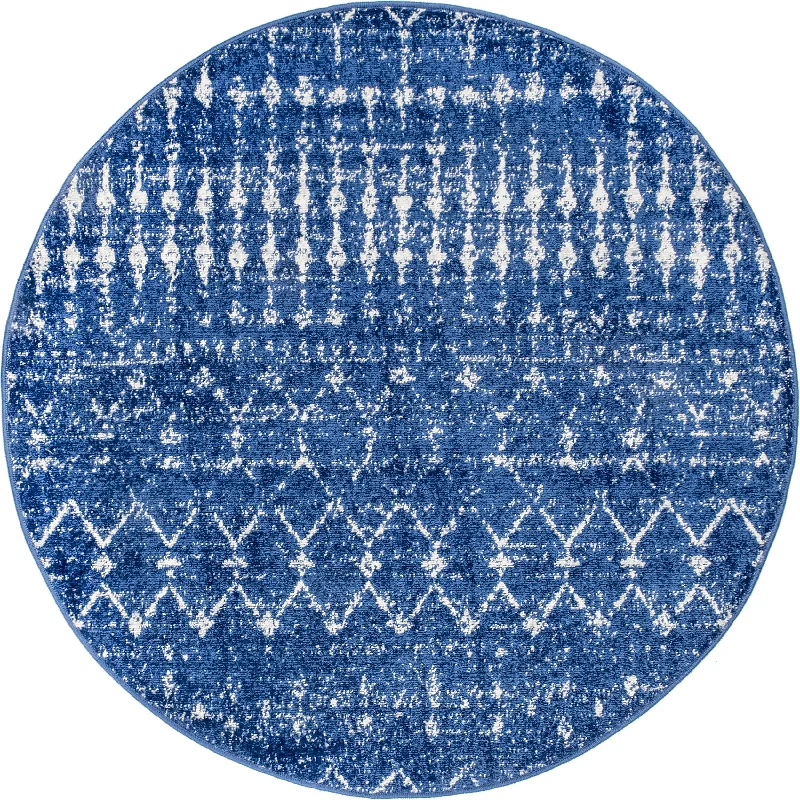 Moroccan Trellis Rug | Blue