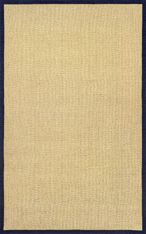 Naida Faux Seagrass Indoor/Outdoor Rug | Navy