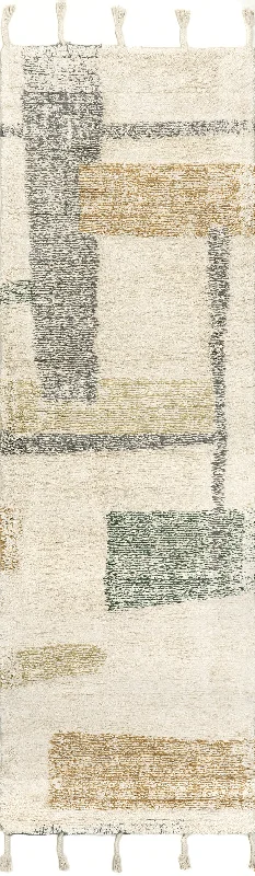 Rancho Abstract Rug | Ivory