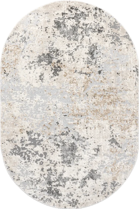 Ricki Mottled Abstract Rug | Beige