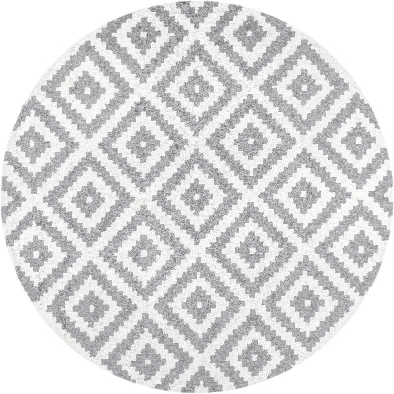 Scandinavia Diamond Rug | Grey