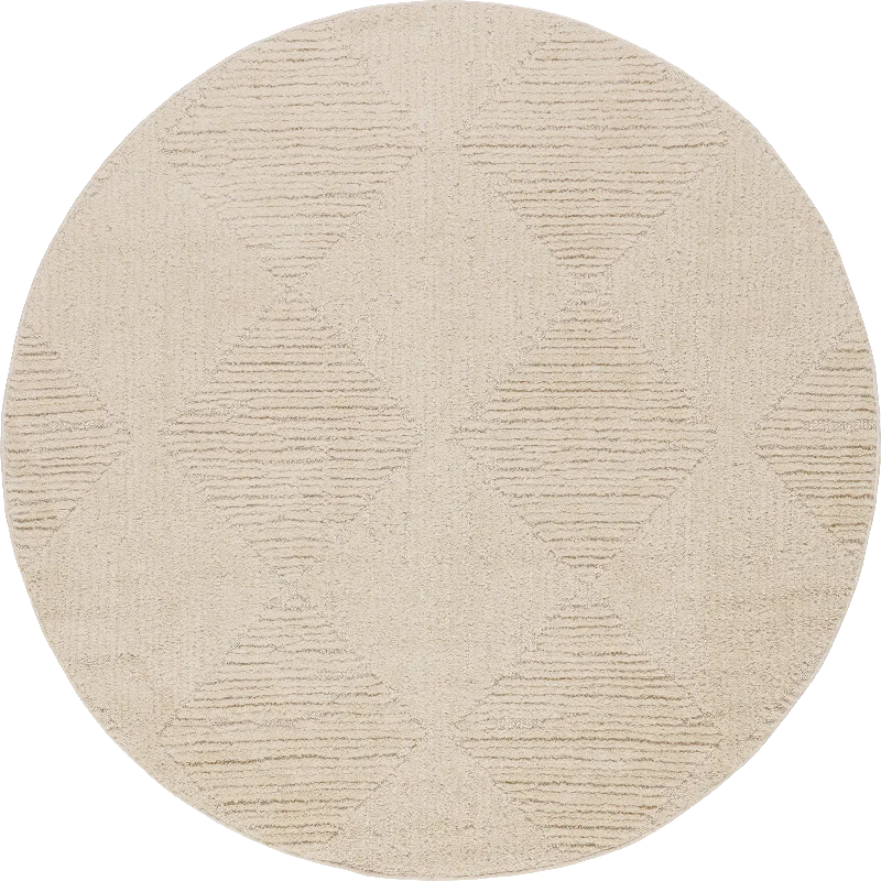 Shafali Tiled Trellis Rug | Beige