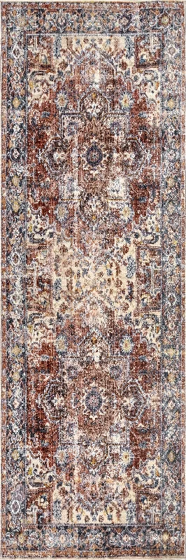 Timeworn Charm Rug | Rust