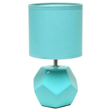 24-Ct Mini Table Lamp with Matching Fabric Shade