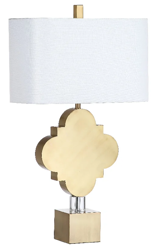 Safavieh Kylan Trellis 31.5 Inch H Table Lamp 18" x 10" x 31.5" Gold