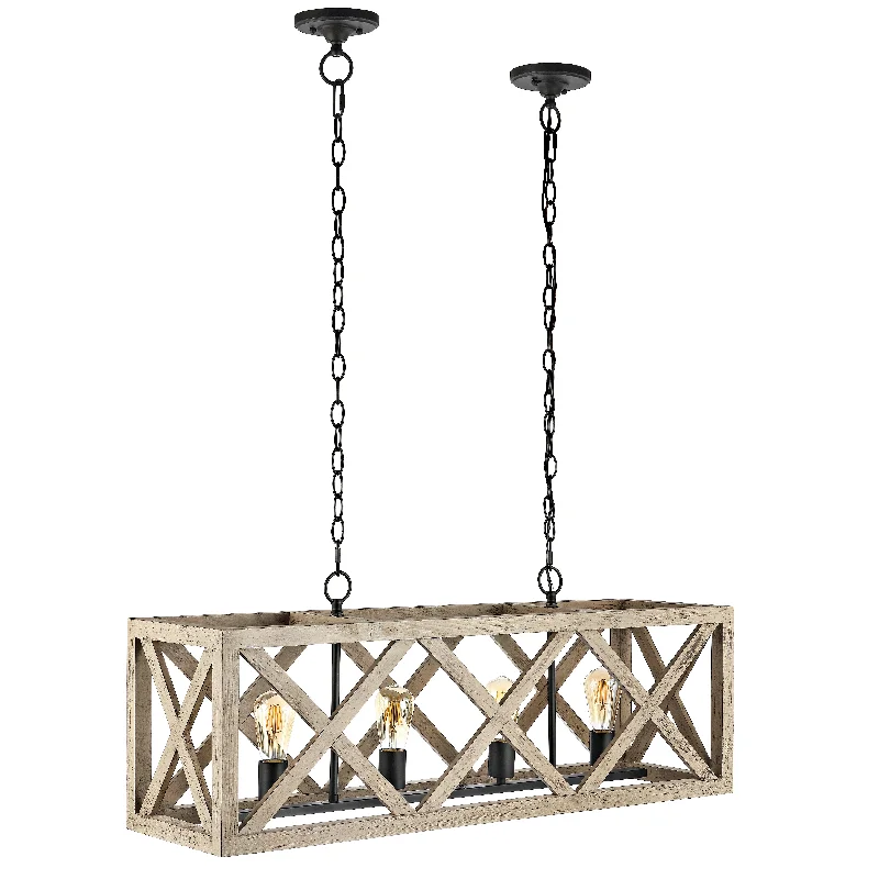 Safavieh Riley Pendant 36" x 10" x 19.5 - 67.5" Black