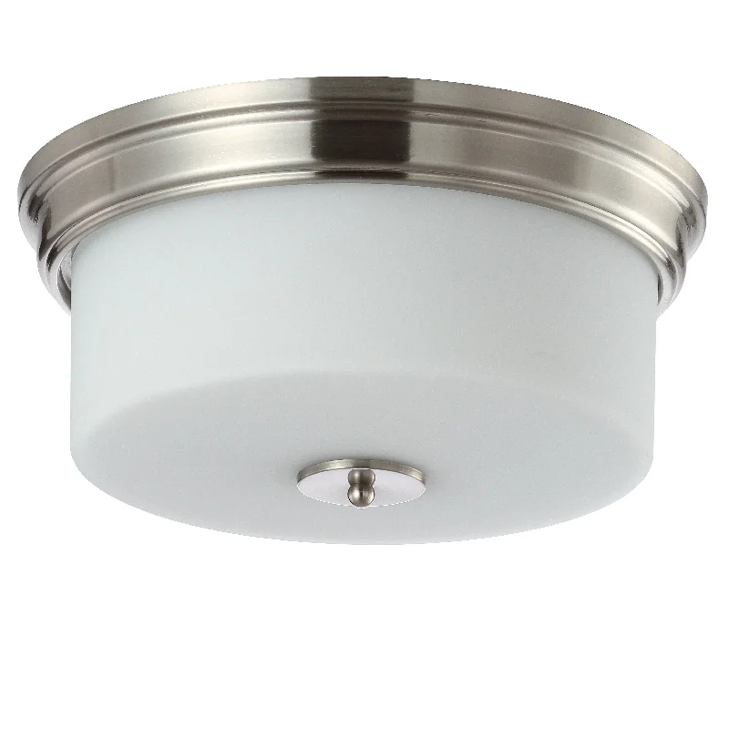 Safavieh Sorsi Flush Mount 15" x 15" x 7" Nickel