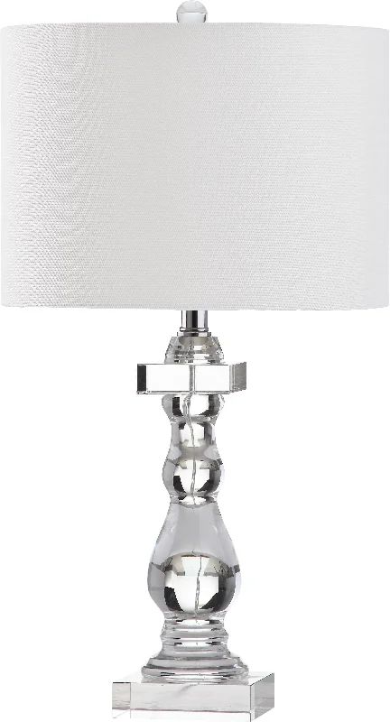 Safavieh Sutton 26.5 Inch H Table Lamp 14" x 14" x 26.5" Clear