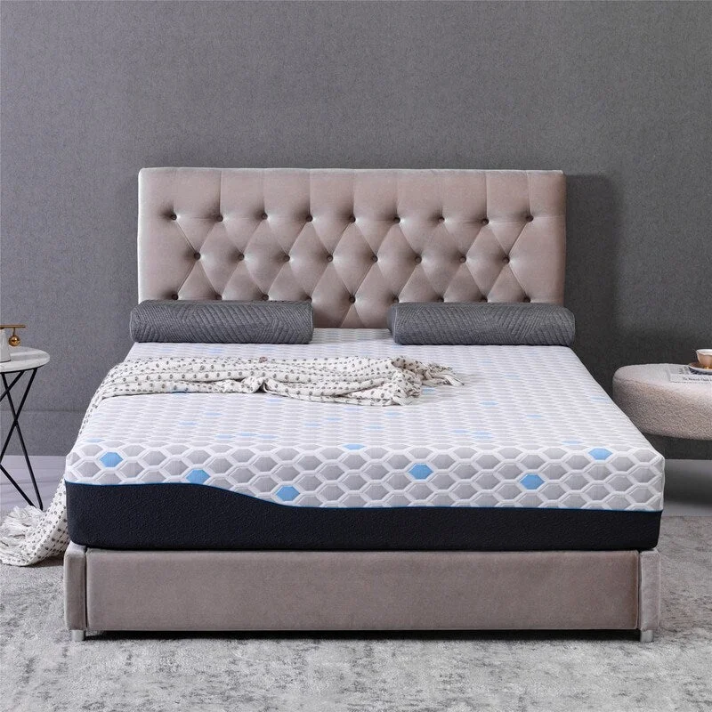 10-inch Bamboo Charcoal Infused Gel Memory Foam Mattress