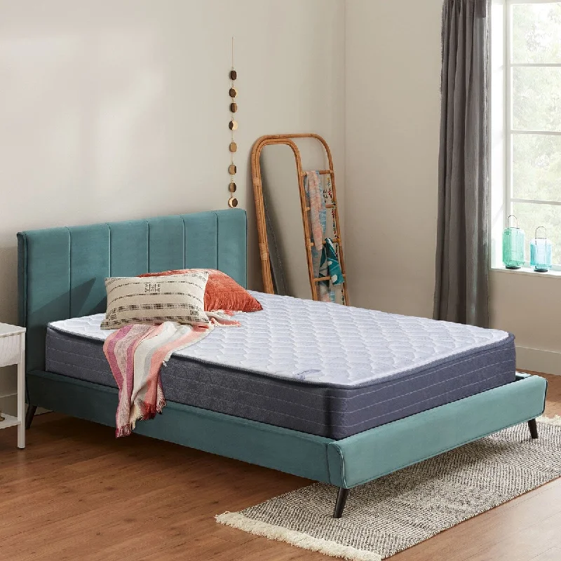 8-Inch Gentle Firm Supportive Yet Remarkebly Comfortable innerspring mattress.