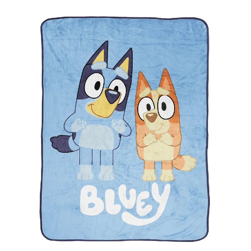 Bluey Again 46"x60" Plush Throw