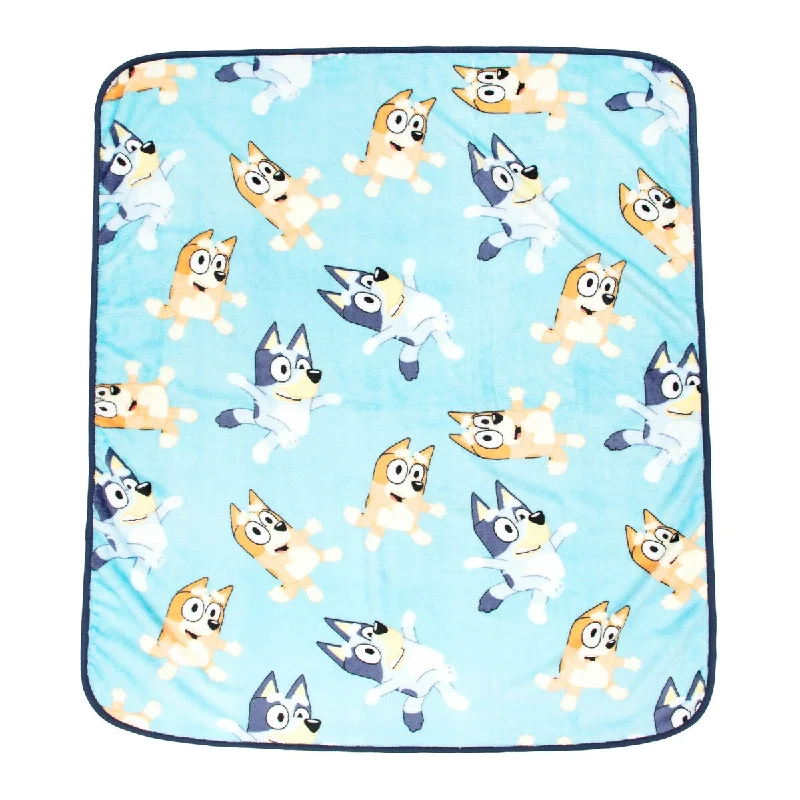 Bluey Dance Party 40 x 50 Throw