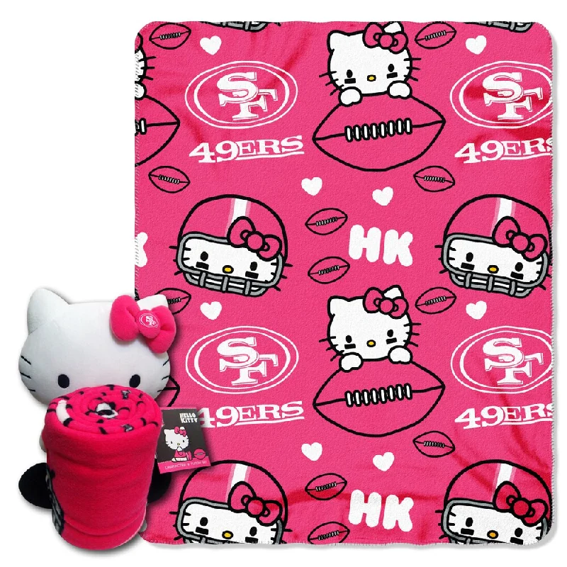 COK 027 49ers Hello Kitty with Throw - Multi