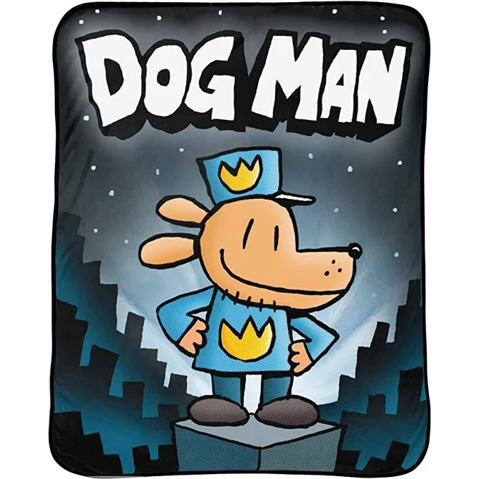 Dogman Save The City Throw Blanket