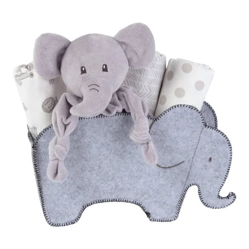 Elephant Shaped 5 Piece Blanket Set