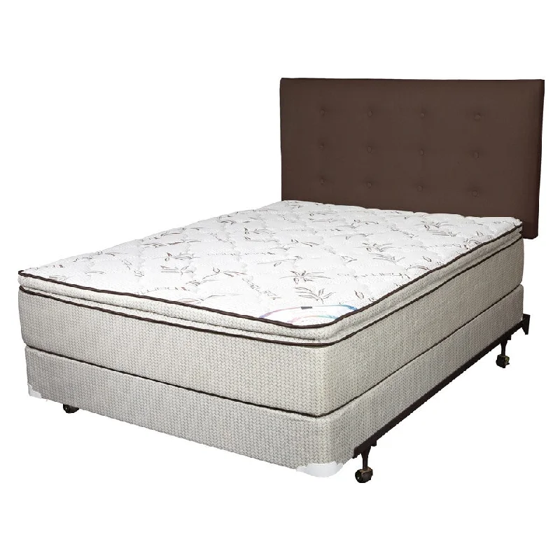 Emerald Luxury Firm 9-inch Queen-size Mattress - White