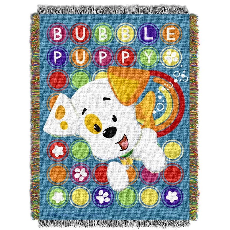 ENT 051 Bubble Guppies Puppy Pop Tapestry Throw