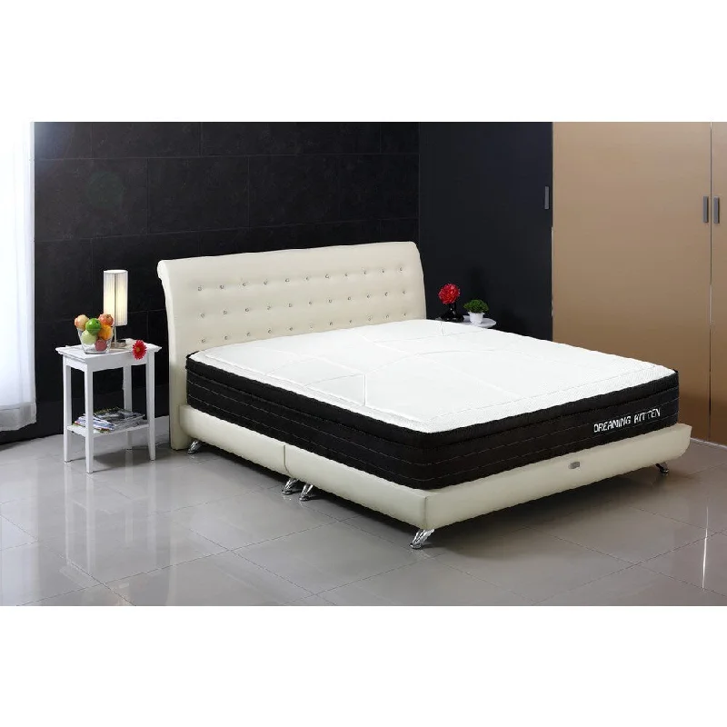 Euro Style Collection 12-inch Queen-size Gel Memory Foam Pocket Spring Mattress