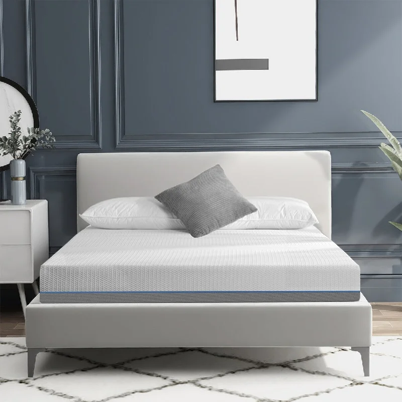 Faye 8" King Size Gel & Charcoal Infused Memory Foam Mattress