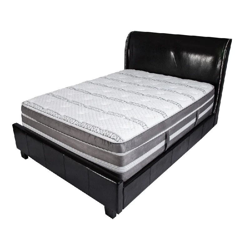 Furniture of America Englander 19-inch Queen-size Euro Top Gel Hybrid Mattress