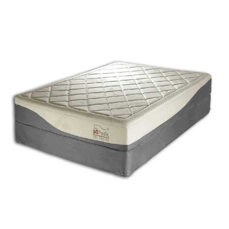 Go Pedic 10-inch Twin-size Gel Memory Foam Mattress