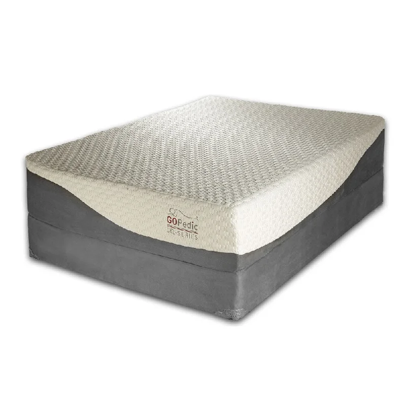 Go Pedic 12-inch Full-size Gel Memory Foam Mattress