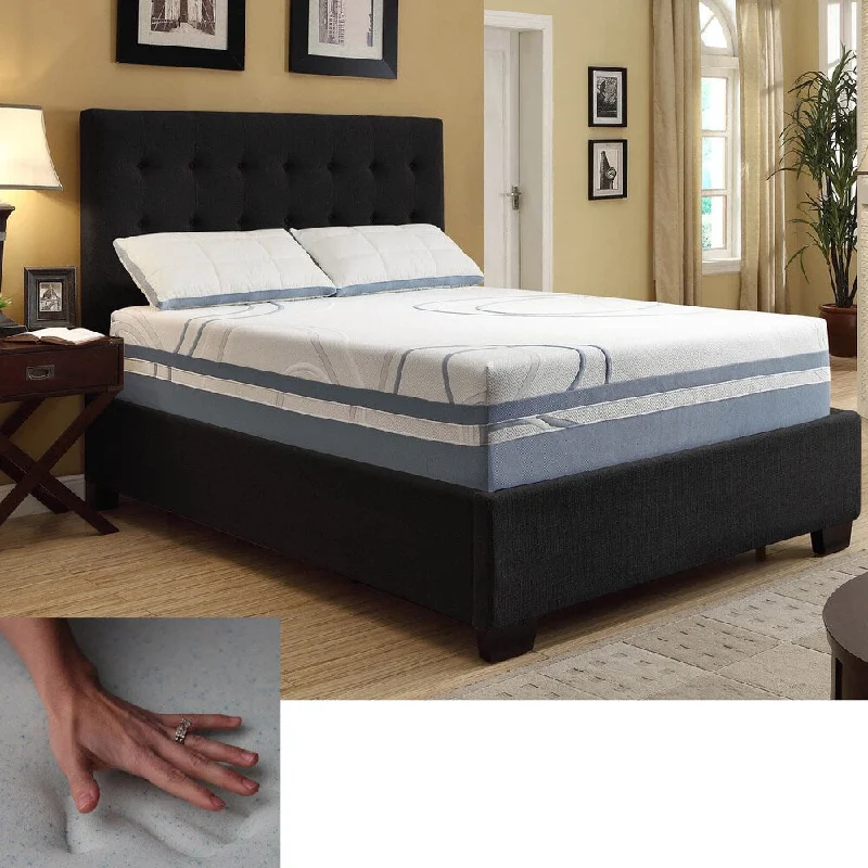 NuForm Luxury Gel Memory Foam 13-inch Dual Layer Queen-size Mattress