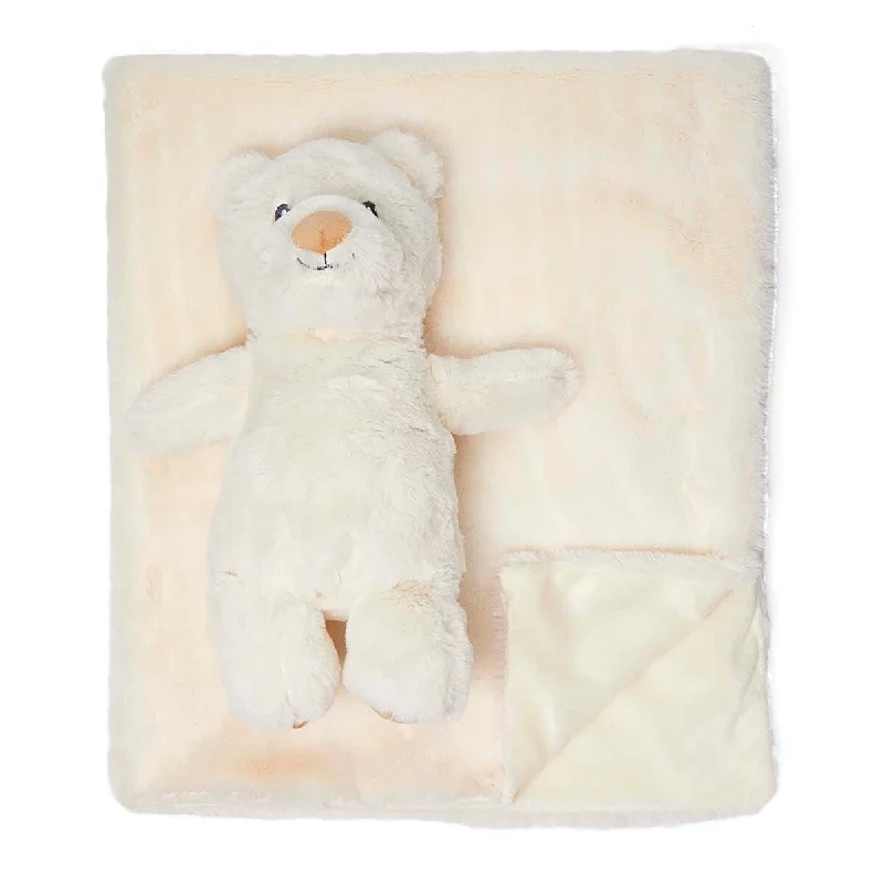 Plush Blanket with Matching Toy