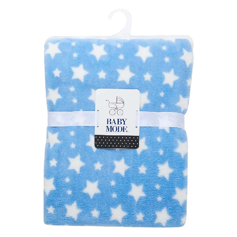 Plush Stars Baby Blanket