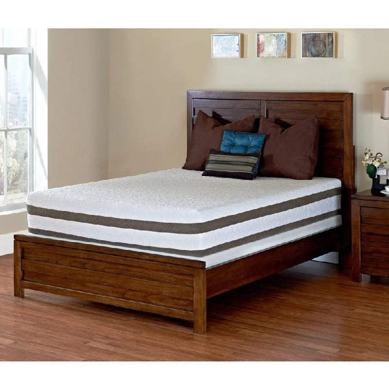 Purelife Maclaren 12-inch Split California King-size Memory Foam Mattress