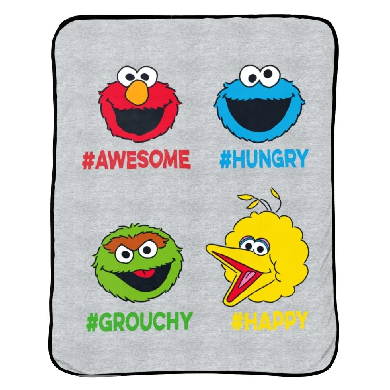 Sesame Street Hip Elmo Throw