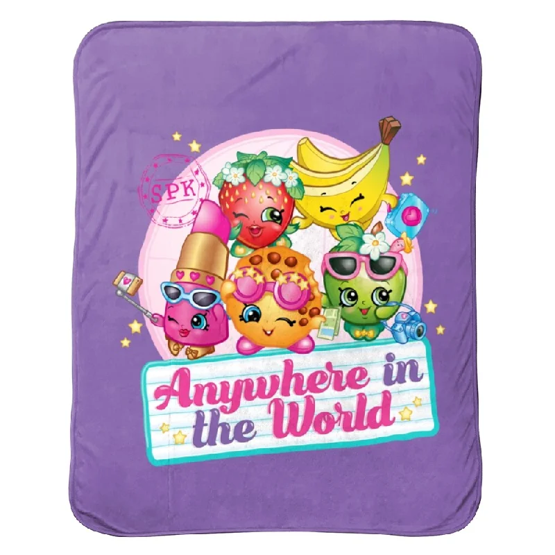 Shopkins Anywhere Travel Blanket