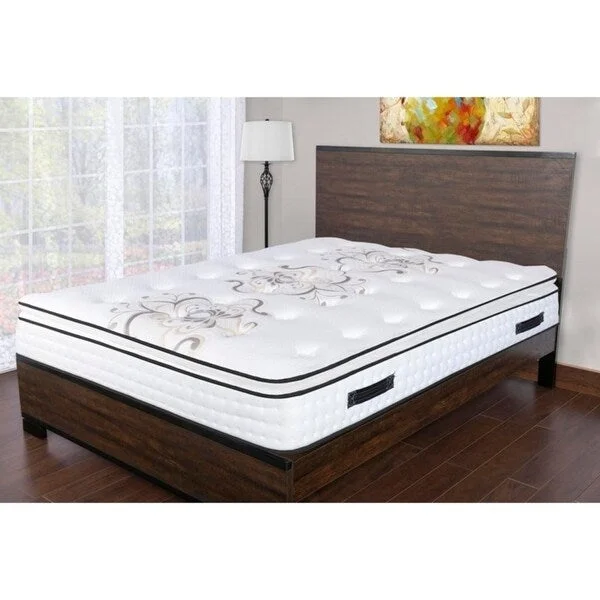 Sleep Theraply Premium Plush Qulited Top Memory Foam & Cooling Gel Mattress, King