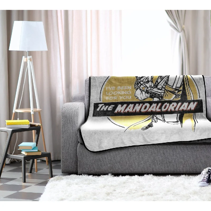 The Mandalorian I've Been Looking For You Silk Touch Throw 50x70