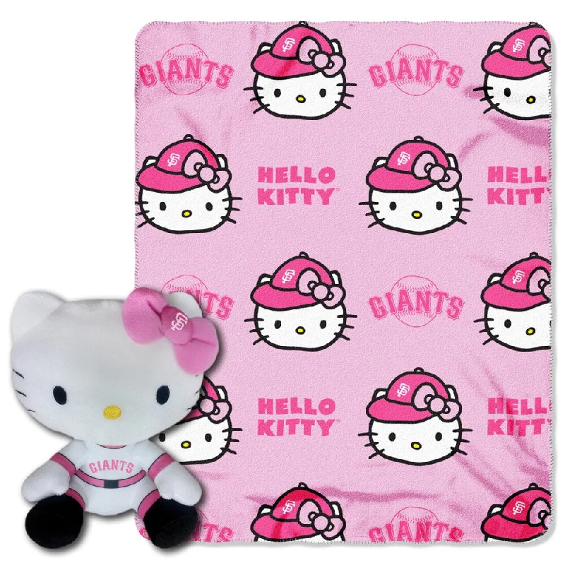 The Northwest Company COK 027 SF Giants Hello Kitty with Throw