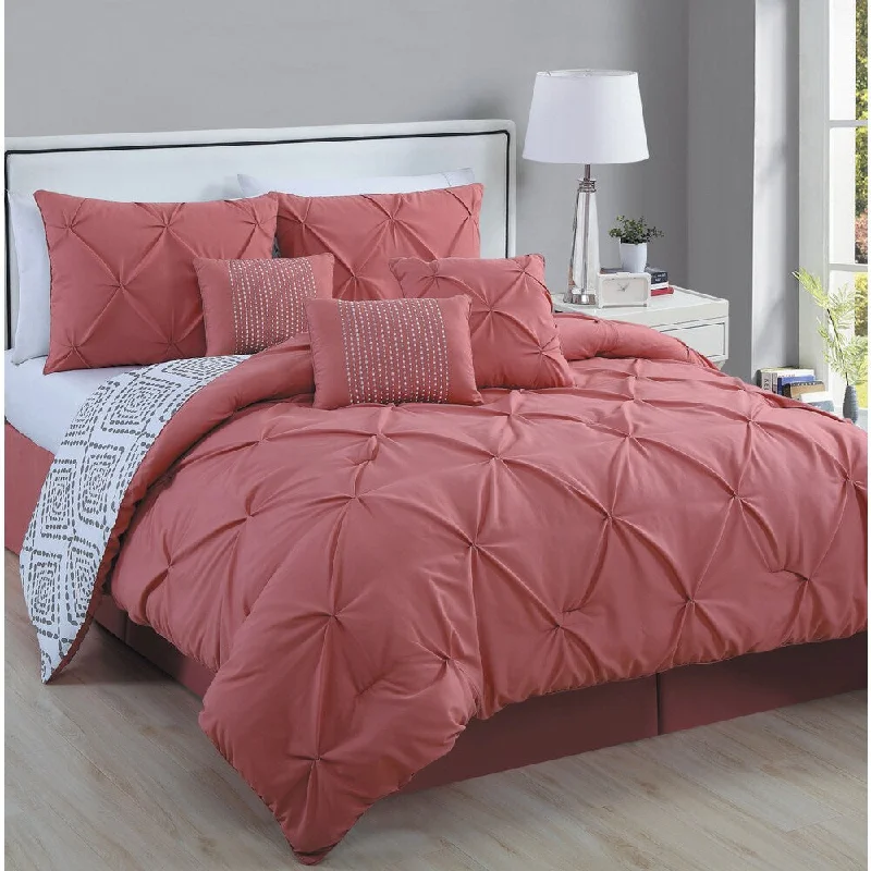 Avondale Manor Essex Pinch Pleat 7-piece Comforter Set