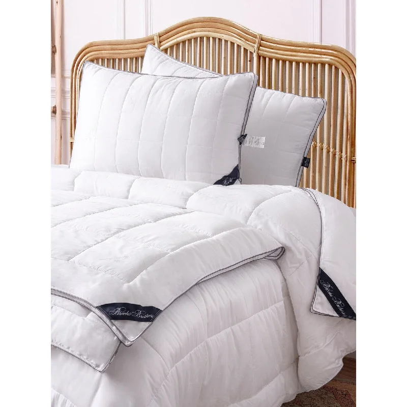 Brooks Brothers Tencel Pillow - White