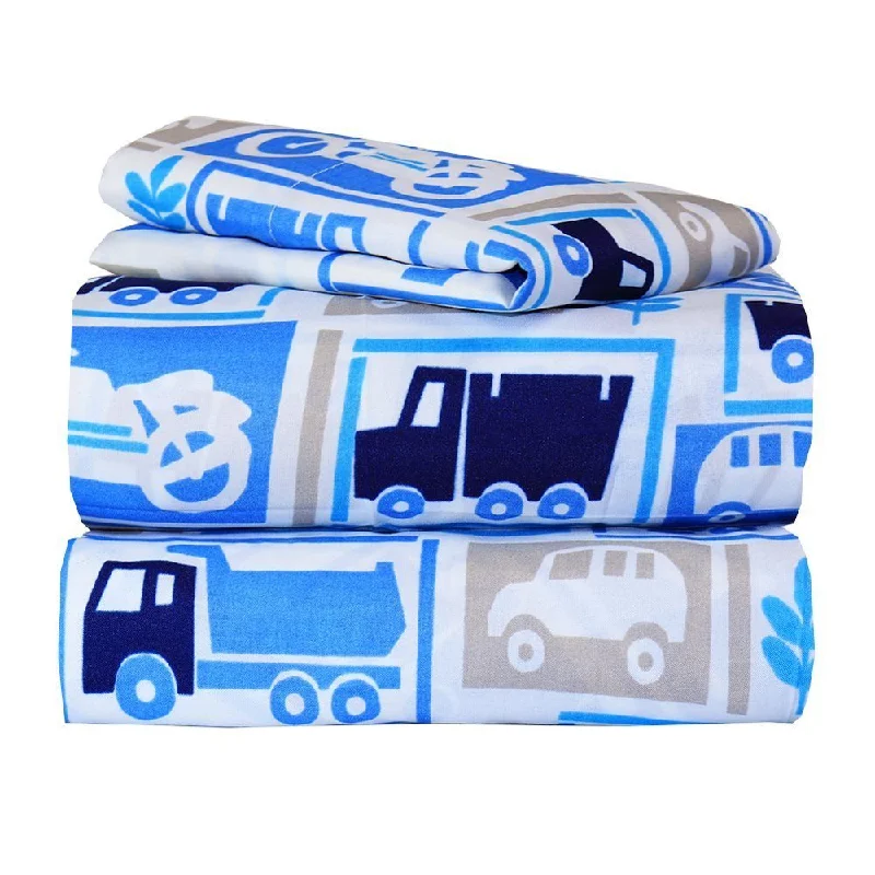 Cars Galore Twin Sheet Set