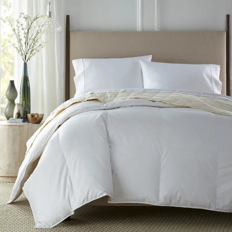 DOWNLITE Luxury 375 TC European Down Lightweight Comforter