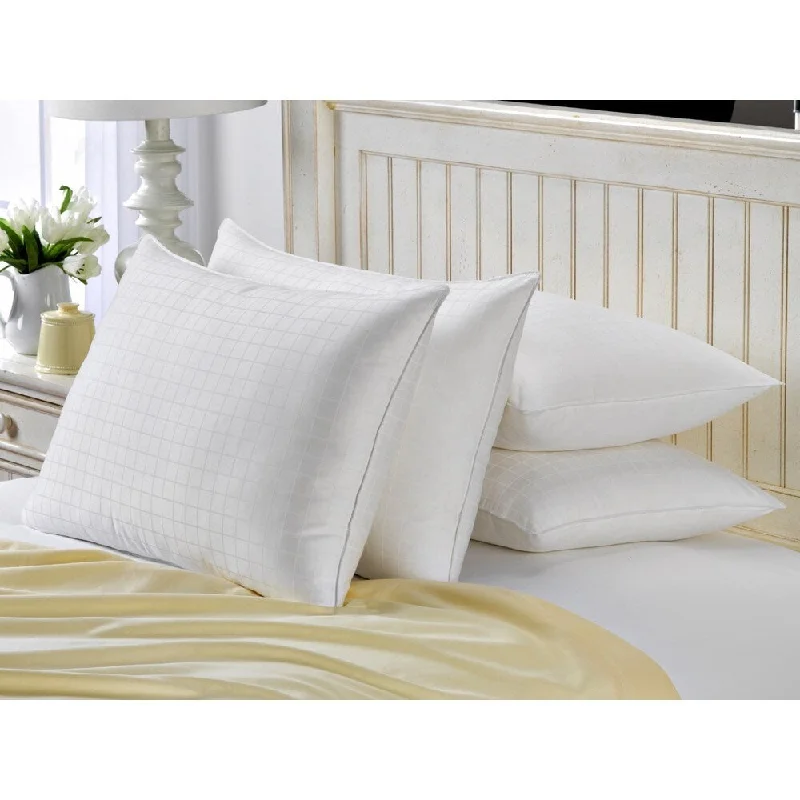 Ella Jayne Hotel Luxe Set of 4 Memory Fiber 100-percent Cotton Pillow