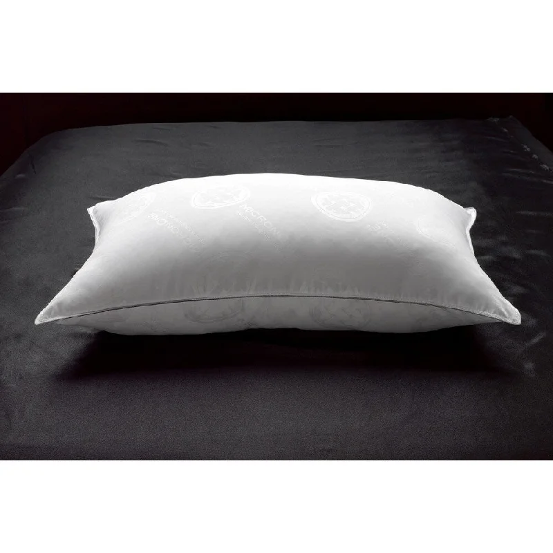 Ella Jayne MicronOne Deluxe Allergen Free Gel Fiber Filled Soft Pillow - White